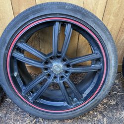 18” Enkei Dual Bolt Pattern 114.3 X 5 