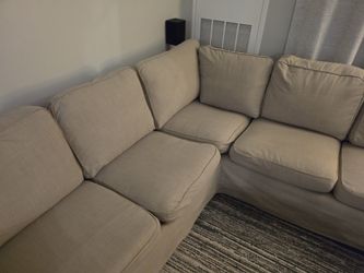IKEA UPPLAND Beige Corner Sofa, 4-Seat, L Section