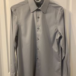 Mens Van Heusen Flex Slim Fit/Stretch Dress Shirt