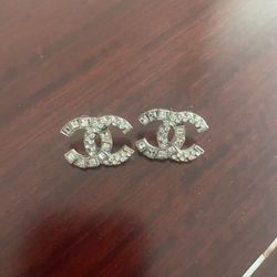 Diamond crusted Earrings Vintage 