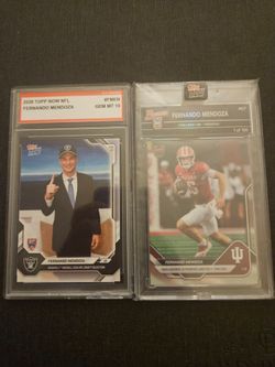 Fernando Mendoza rc cards gem mint...