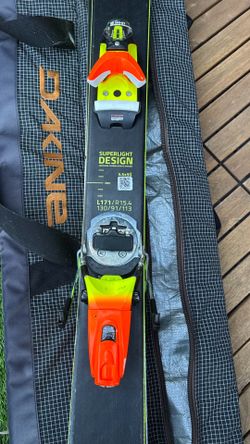 Head Superlight Carbon Skis 171 cm + Bindings + Dakine Bag