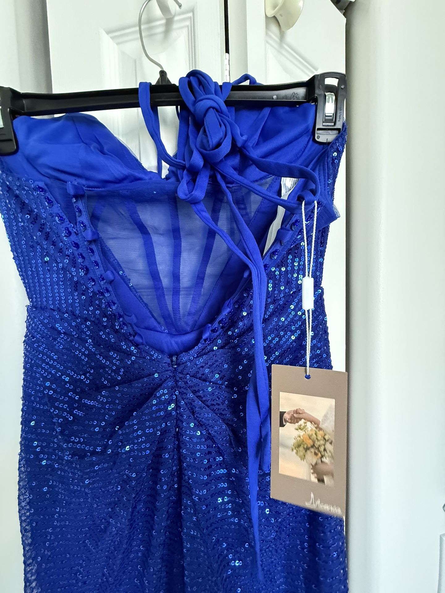 New Glitter Sequin Formal Gown