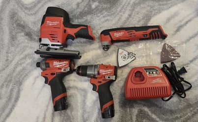 Milwaukee M12 4 Piece Set.(read Description)