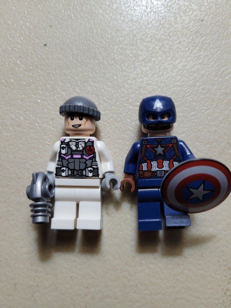 Captain America Lego figures