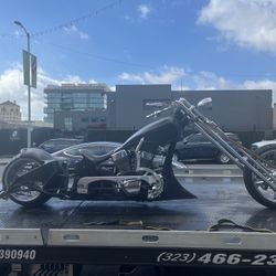 2007 Chopper Harley frame