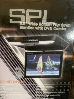 SPL 10.5 Fold Down With Built-In Dvd Player
