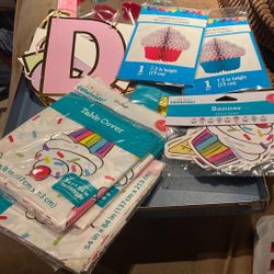 New Cupcake Party Decorations 