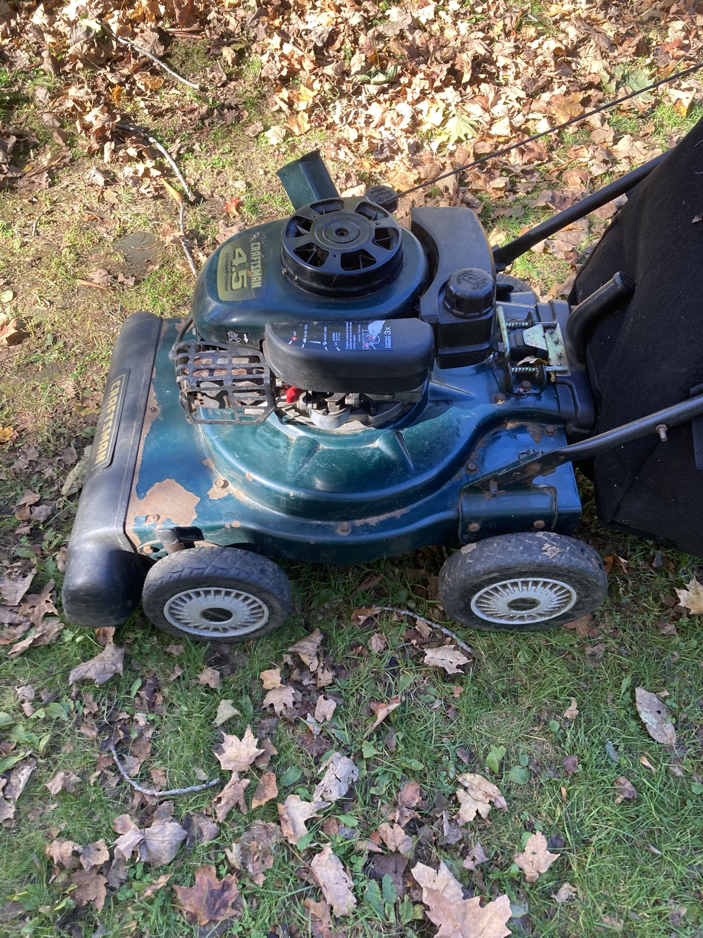 Craftsman 4.5 hp Leaf Vacuum Machine