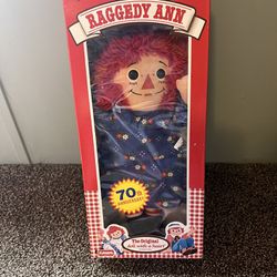 Raggedy Ann Doll - 70th Anniversary 