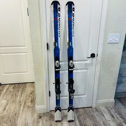 SALOMON SKIS WITH BINDINGS 165cm