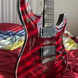 Schecter Hellraiser C-1 Electric Guitar - Black Cherry