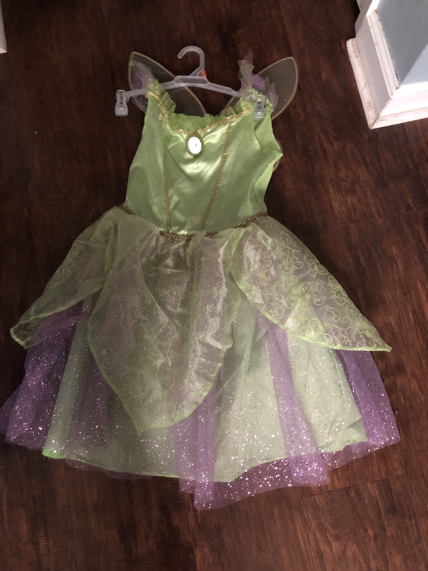 Little Girls Tinkerbell Costume