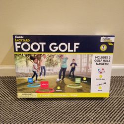Franklin Sports Kids Soccer Golf Set with 1 Soccer Ball and 3 Targets with Flags