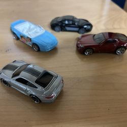 Hot Wheels Cars Set of 4 