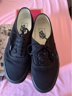 VANS BLACK/BLACK