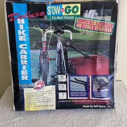 BSI Bike Carrier Deluxe Stow N Go 