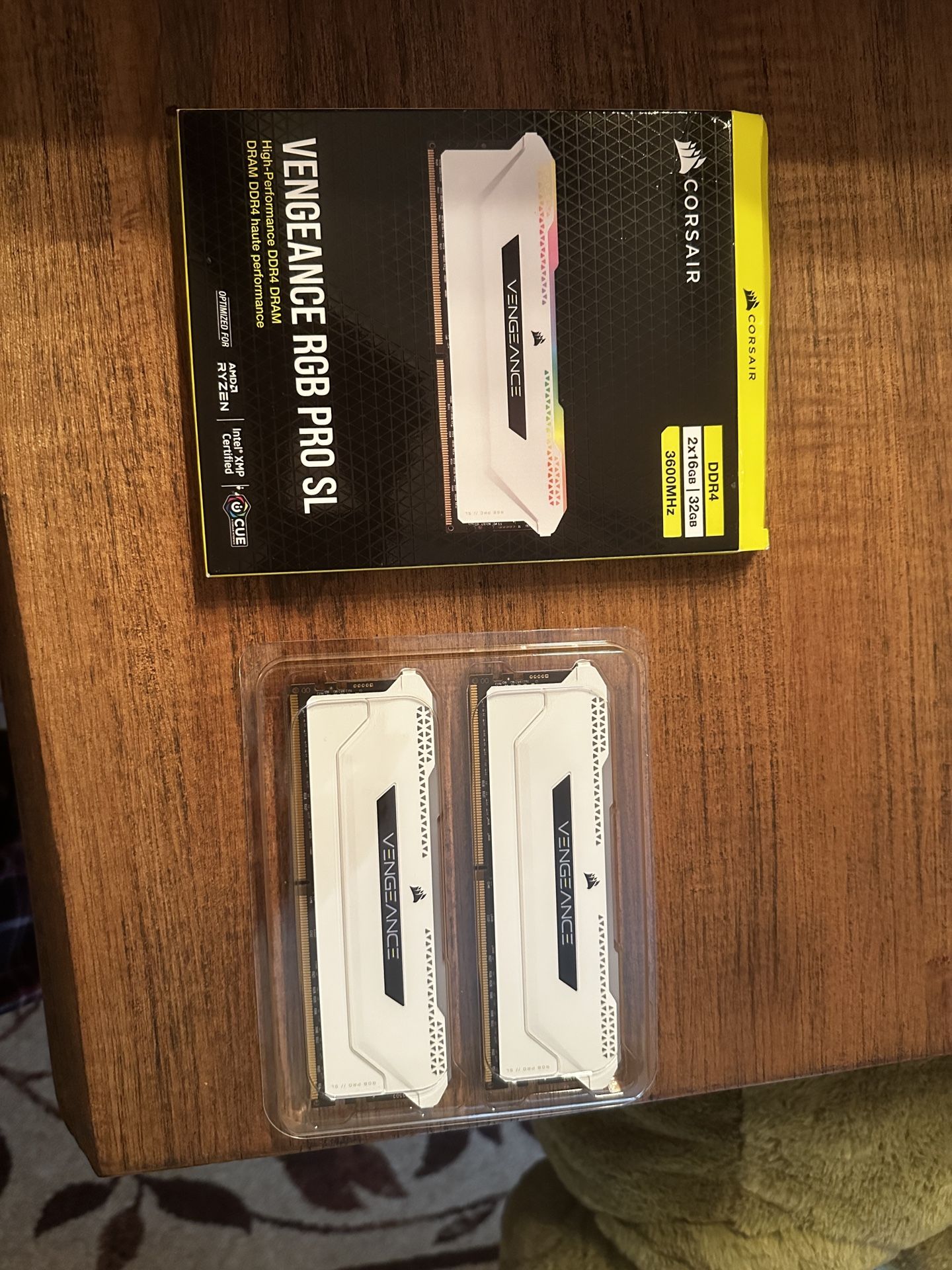 Unused BRAND NEW DDR4 RGB RAM