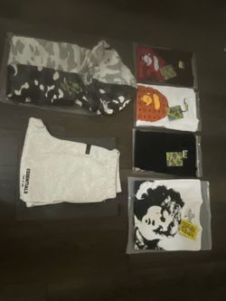 BAPE, ESSENTIALS, ALOCS PRODUTS