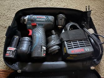 Bosch GSR12V-140FC 12V Max FlexiClick 5-in-1 Drill/Driver System