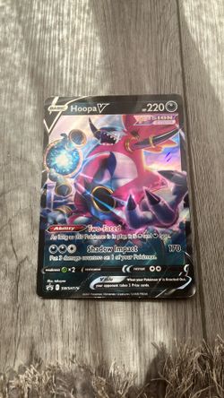 Hoopa V Pokemon card
