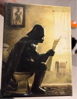 Darth Vader canvas art