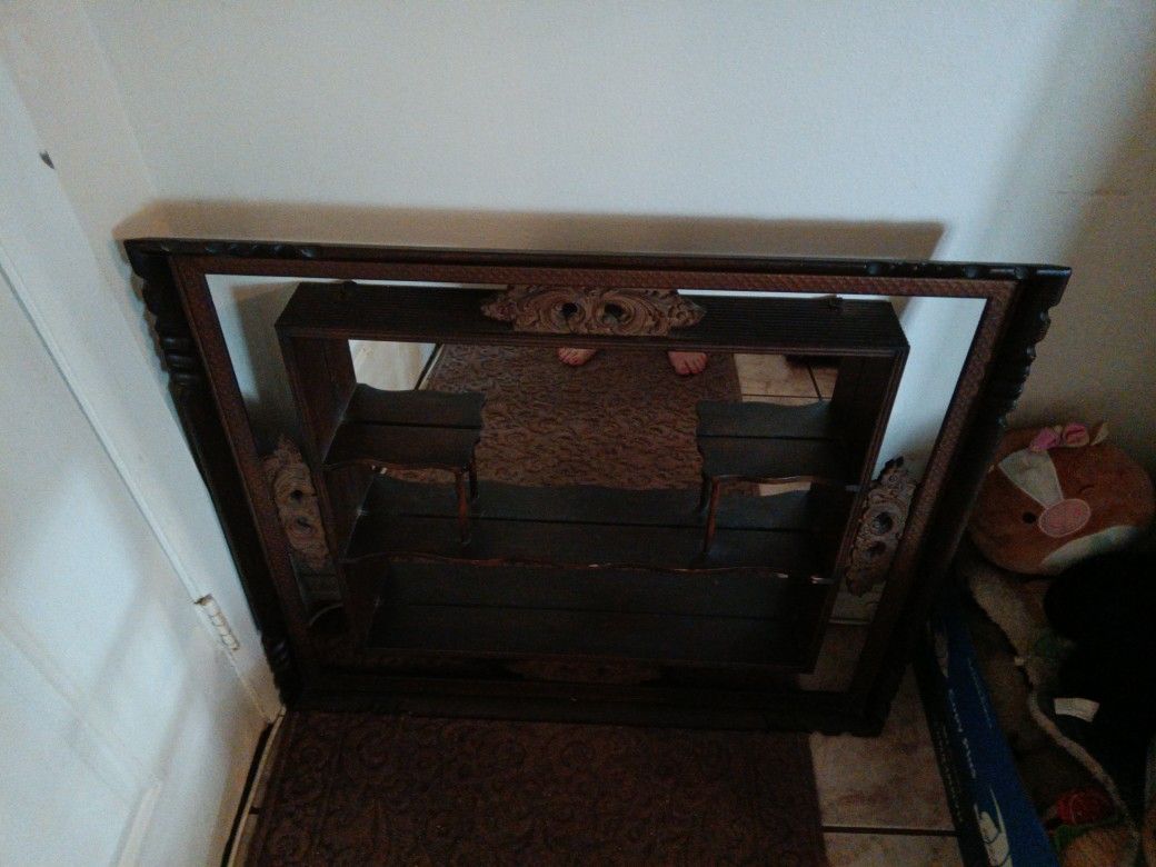 Antique Knick Knack Shelf
