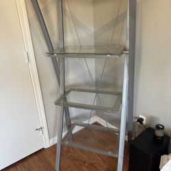 Glass Bookshelves   