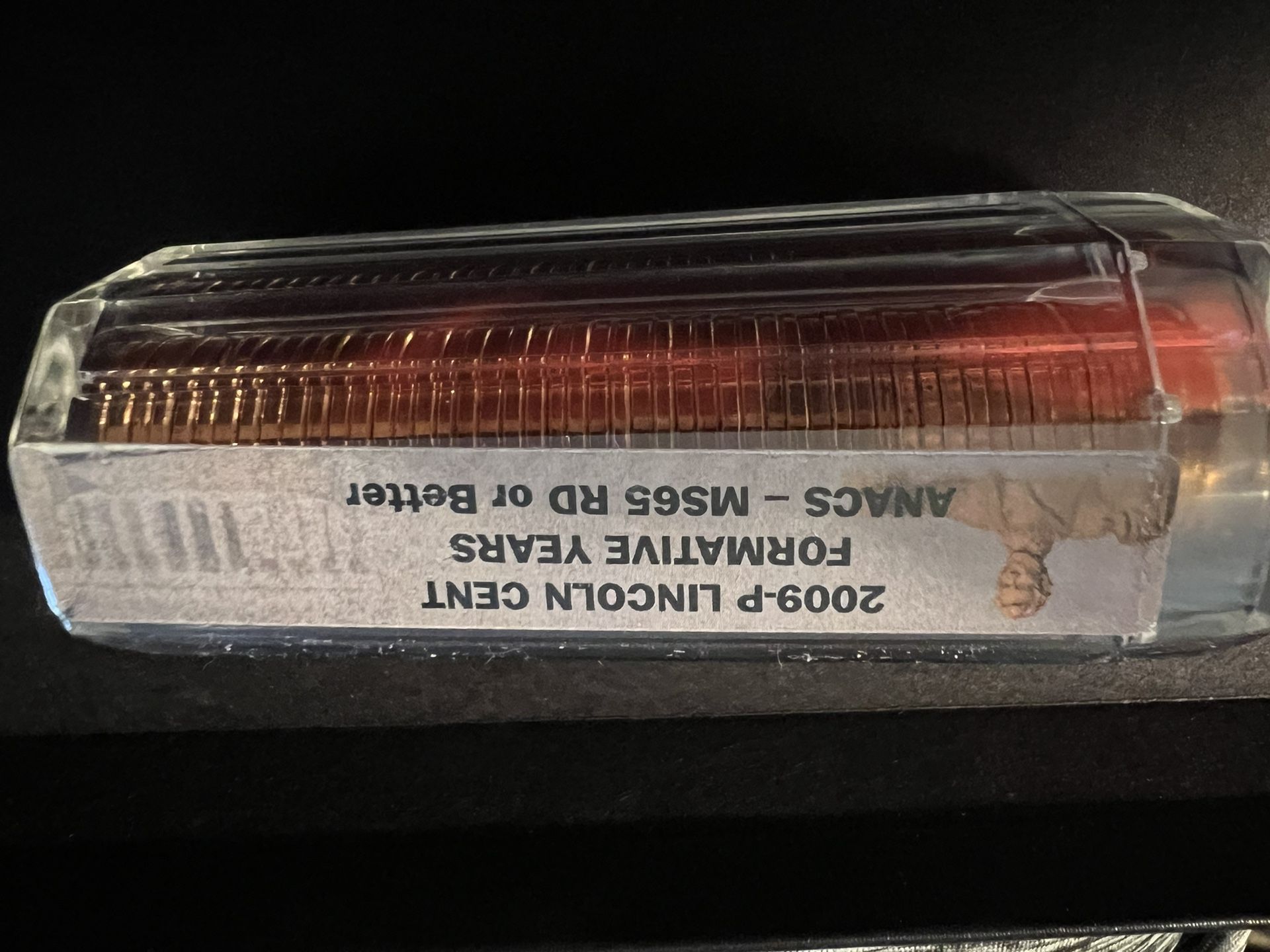 2008, 2009 Lincoln Cents ANACS MS65RD Or Bettet
