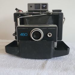 Vintage Automatic Land 450 Polaroid Camera