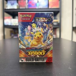 Pokemon Scarlet and Violet Surging Sparks Build and Battle Box [SV08] Sealed