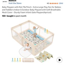 Large Play Pen For Sale