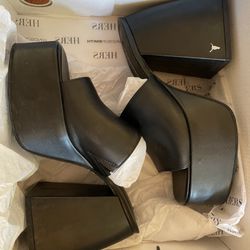 Black Platform Heels
