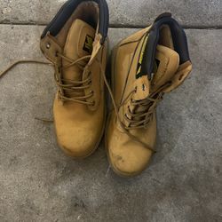 Work Boots Size 8