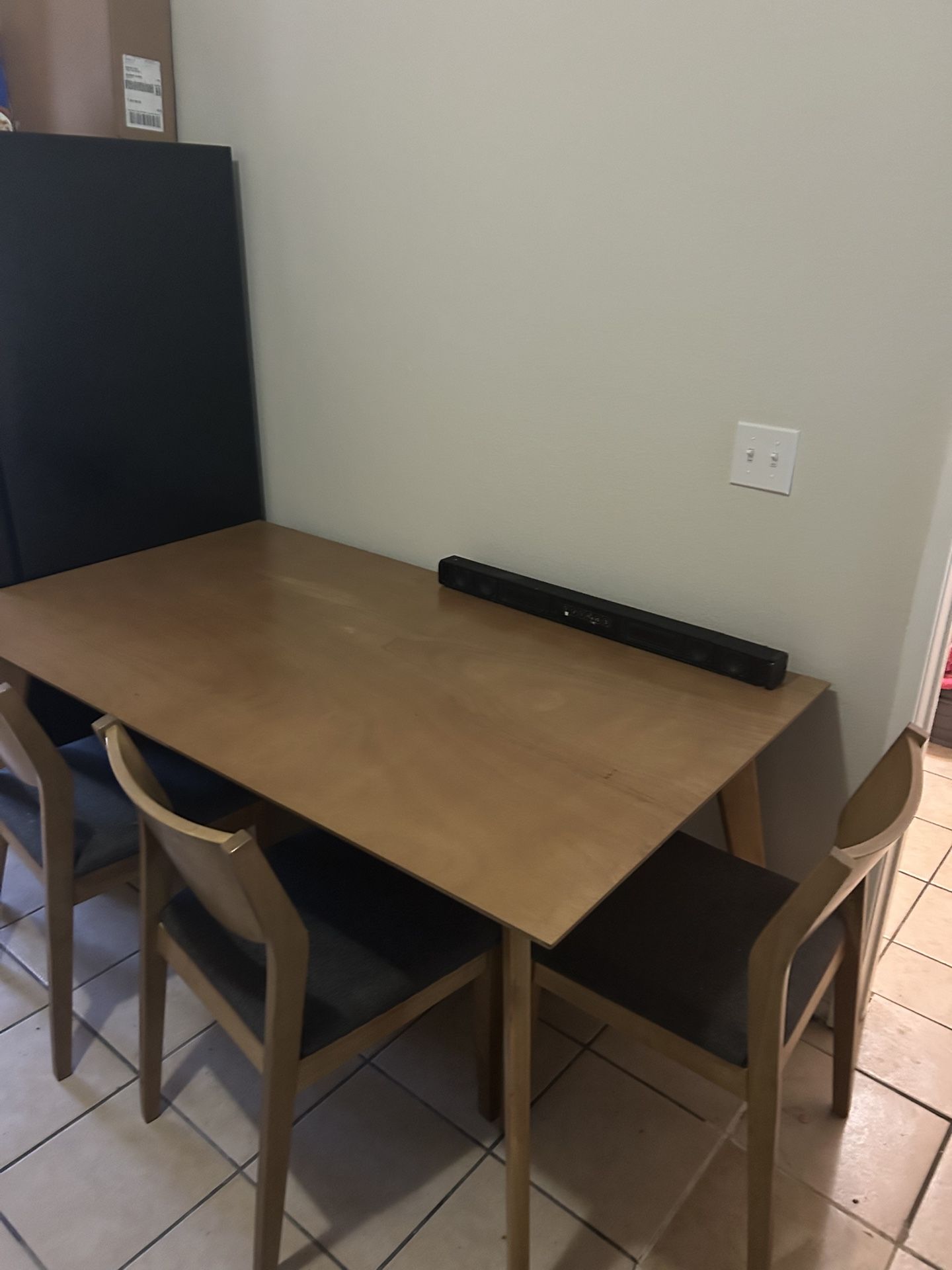 Table With Four Chairs