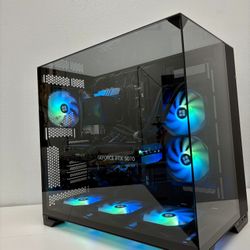 Gaming PC Custom Built by AREA-51✅🕹Full White RGB Set,Intel i7/32GB RAM/2TB🖥1 Yr Wrnty‼️ RTX 5070 GPU💥 $0 Down Finance Available