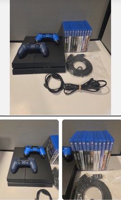BRAND NEW CONDITION! 1TB PlayStation 4 + 2 Controllers + 7 Awesome Games (Used for only 4 days) – Clearance Price 🎮 Practically new! Selling a comple