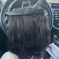 Bellami hair clip in extensions