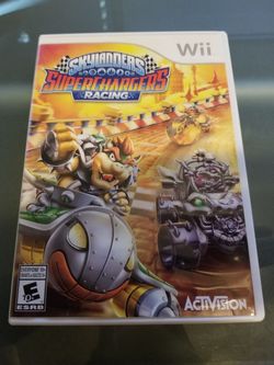 Wii Skylanders superchargers racing game