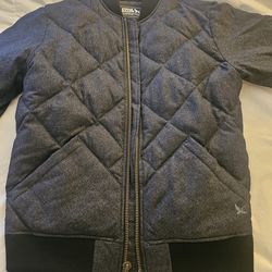 Eddie Bauer diamond quilted bomber size m