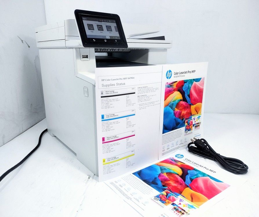 HP LaserJet Pro MFP M479fdw All In One Laser Printer