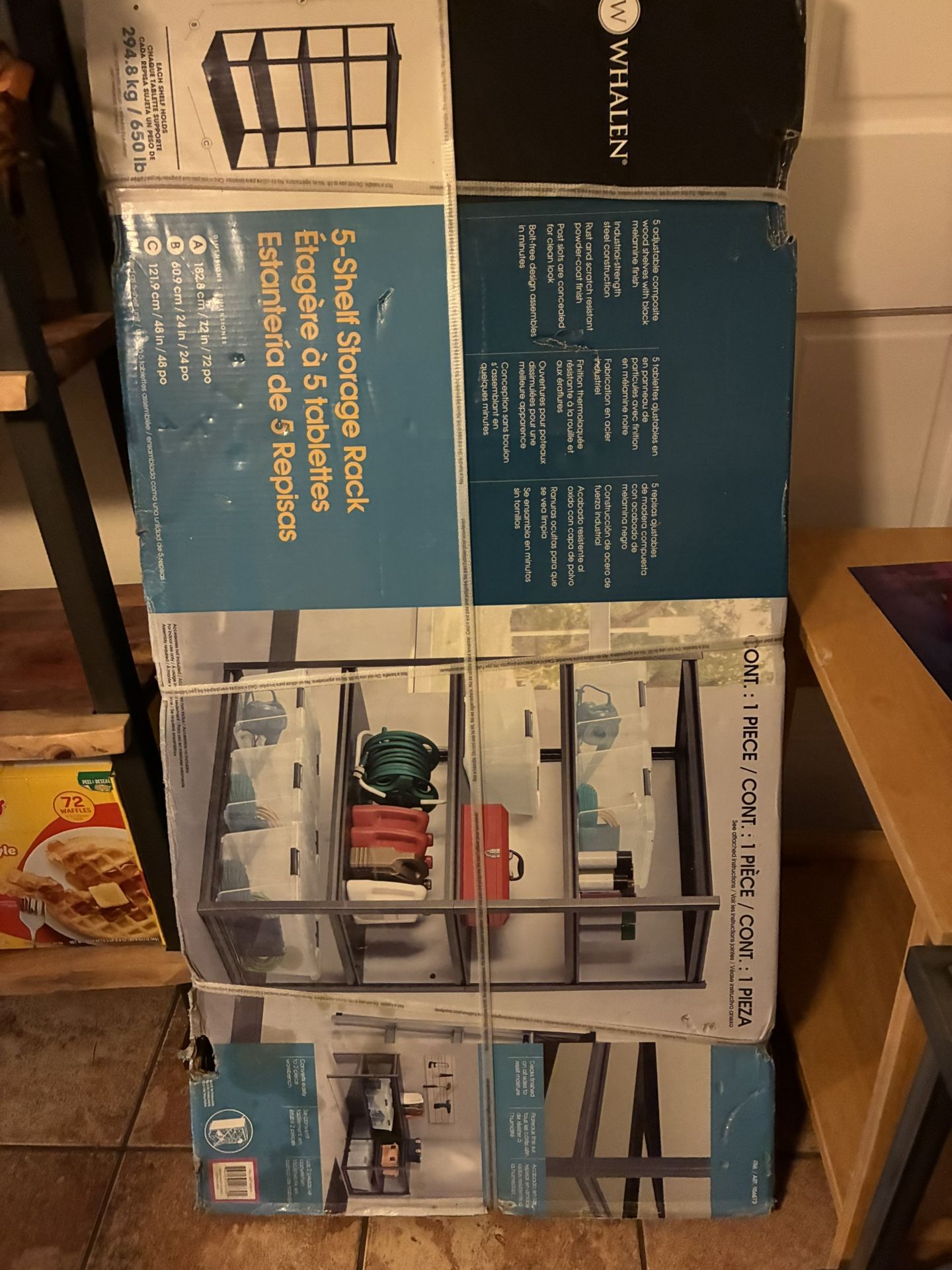 Whalen Metal Shelf Unit