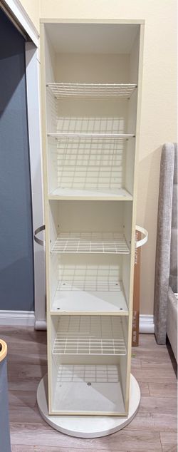 Swivel Storage Tower With Mirror