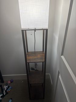 Lamp with Shelves
