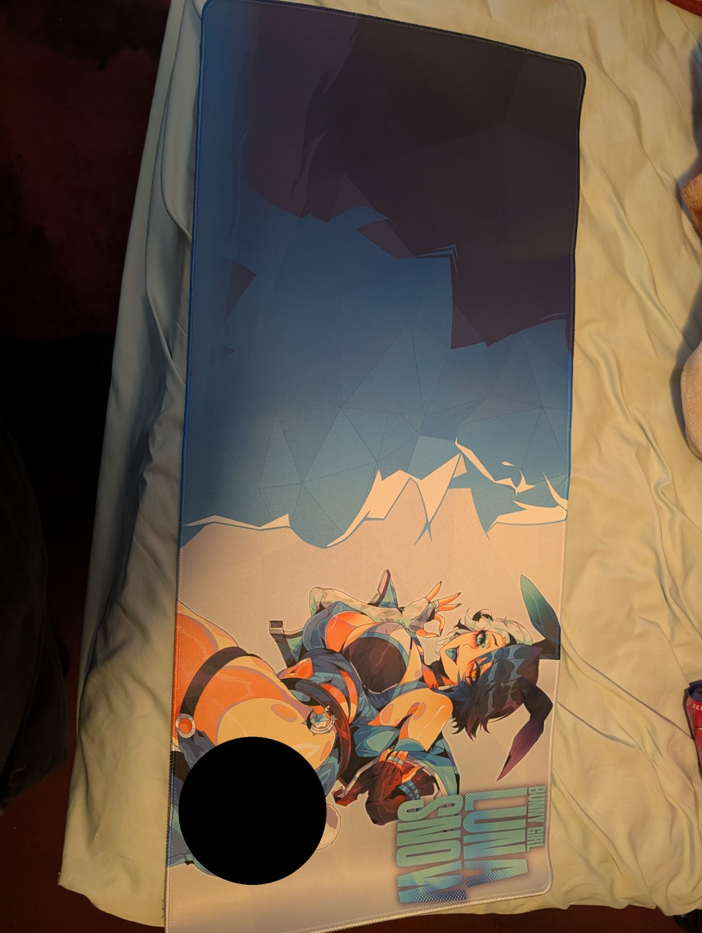 Adult Luna snow mouse pad XL