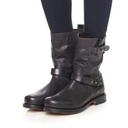 Rag & Bone Leather Moto Boots Size 38/7.5