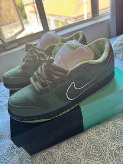 RARE Nike SB Dunk Low Green Lobster Special Box size 10