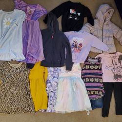 Girls Clothing Size 4-5 25 Pcs