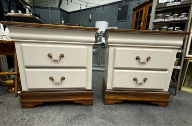 Newly Refinished Nightstand set
