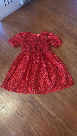 New Girl Christmas Dress  Size 10-12 Years 